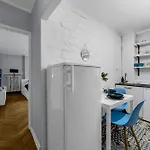 Powisle - Balcony, Workspace - By Rentujemy Apartman