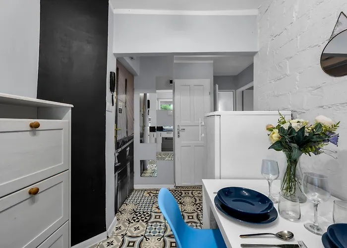 Powisle - Balcony, Workspace - By Rentujemy Apartment Warsaw