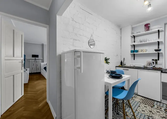 Powisle - Balcony, Workspace - By Rentujemy Apartment