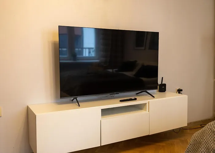 Powisle - Balcony, Workspace - By Rentujemy