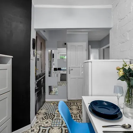 Powisle - Balcony, Workspace - By Rentujemy Appartement Warschau